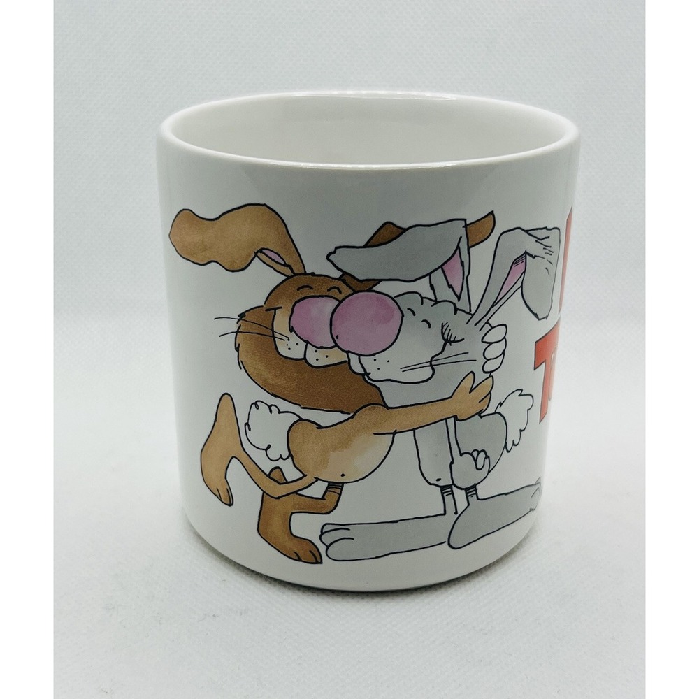 Vintage 'I Love You Best NEXT TO ME' ❤️ 1985 United China & Glass Co Ceramic Mug - Picture 3 of 9